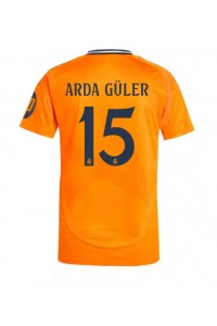 Fotbalové Dres Real Madrid Arda Guler #15 Venkovní Oblečení 2024-25 Krátký Rukáv